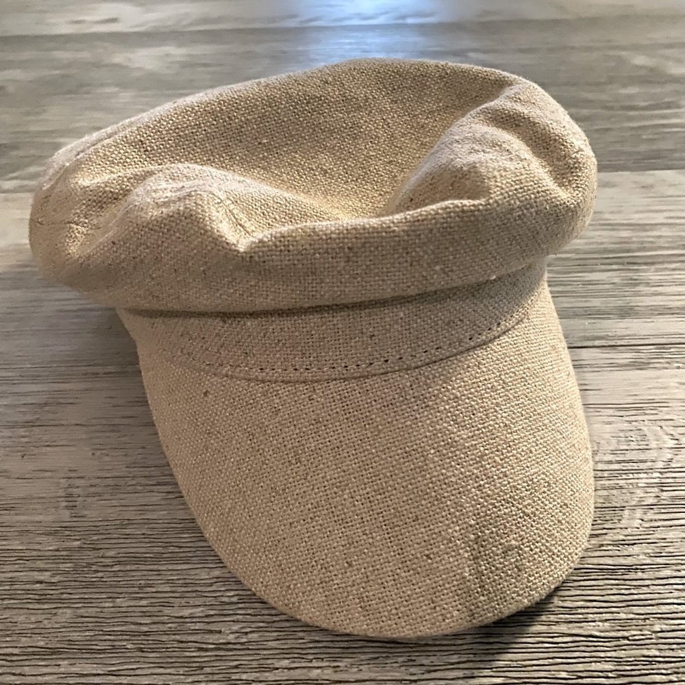 Gigi Pip Linen Cap Size 57 Brand New